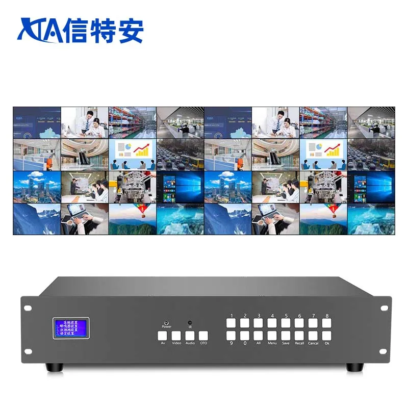 4x4/8x8/8x16/16x16/16x32 HDMI Matrix Switcher 2K Support 3D EDID& Blu-Ray DVD& Video Wall Controller
