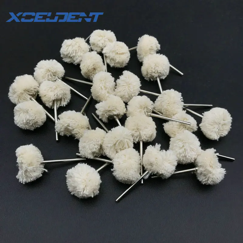 

50 шт 2,35 мм шерсть полировка плоская щетка шлифовальные кисти для низкоскоростной машины аксессуары шлифовальный Полировальный Инструмент ...