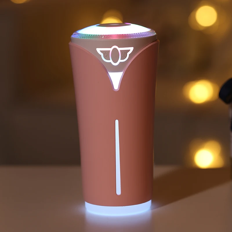 

Mini Air Humidifier USB with 7 Colors Led Light Changing Aroma Diffuser USB Air Humidifier Essential Oil Diffuser Aromatherapy
