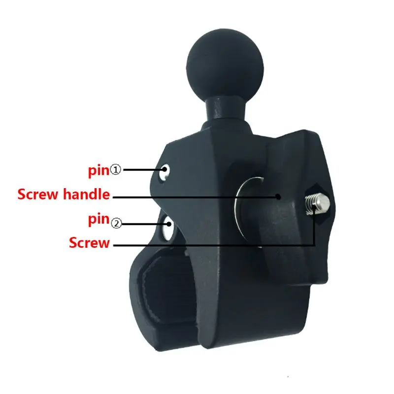 Новинка 1 шт. крепление на руль для мотоцикла велосипеда с дюймовым шаровым