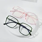 Очки Квадратные для мужчин и женщин, Винтажные Солнцезащитные, с ульсветильник кой оправой, защита глаз, защита от синего света