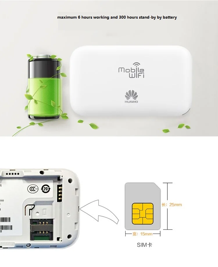 Разблокированный Wi-Fi роутер Huawei E5573 E5573s-606 4G 150 Мбит/с + 2 антенны - купить по
