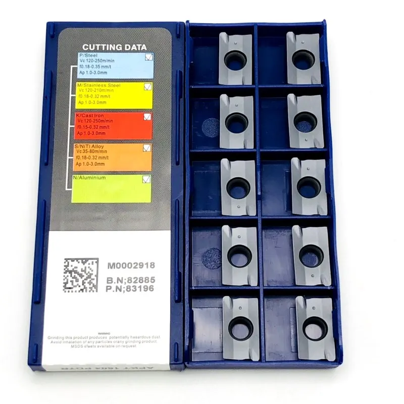 Токарный индексируемый инструмент APKT1604 PDTR LT30, карбидный фрезерный станок с ЧПУ, PVD, apkt 1604 