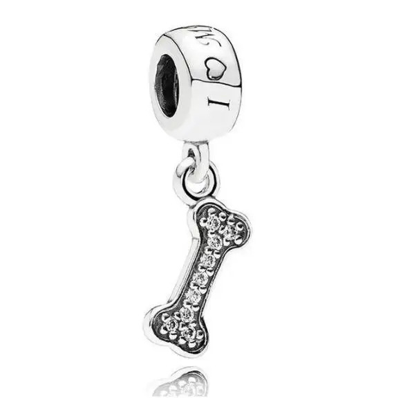 

Подвеска из серебра 925 пробы с бусинами для браслета и ожерелья pandora