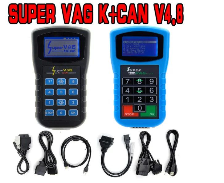 Профессиональный инструмент для диагностики автомобиля Super VAG K + CAN Plus 2 0