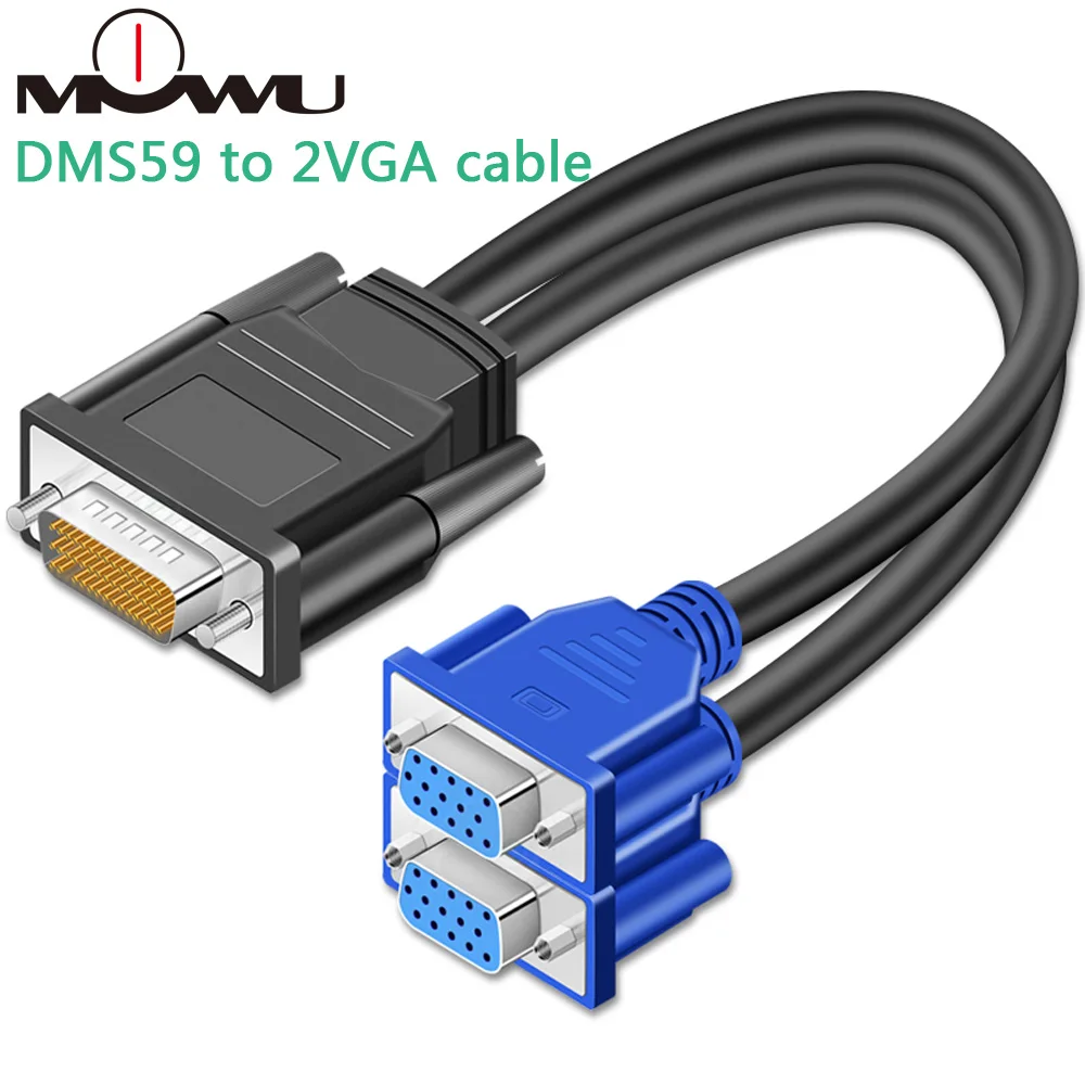 Разветвитель DMS 59 Pin папа-2 HDMI/VGA/DVI/DP мама | Электроника