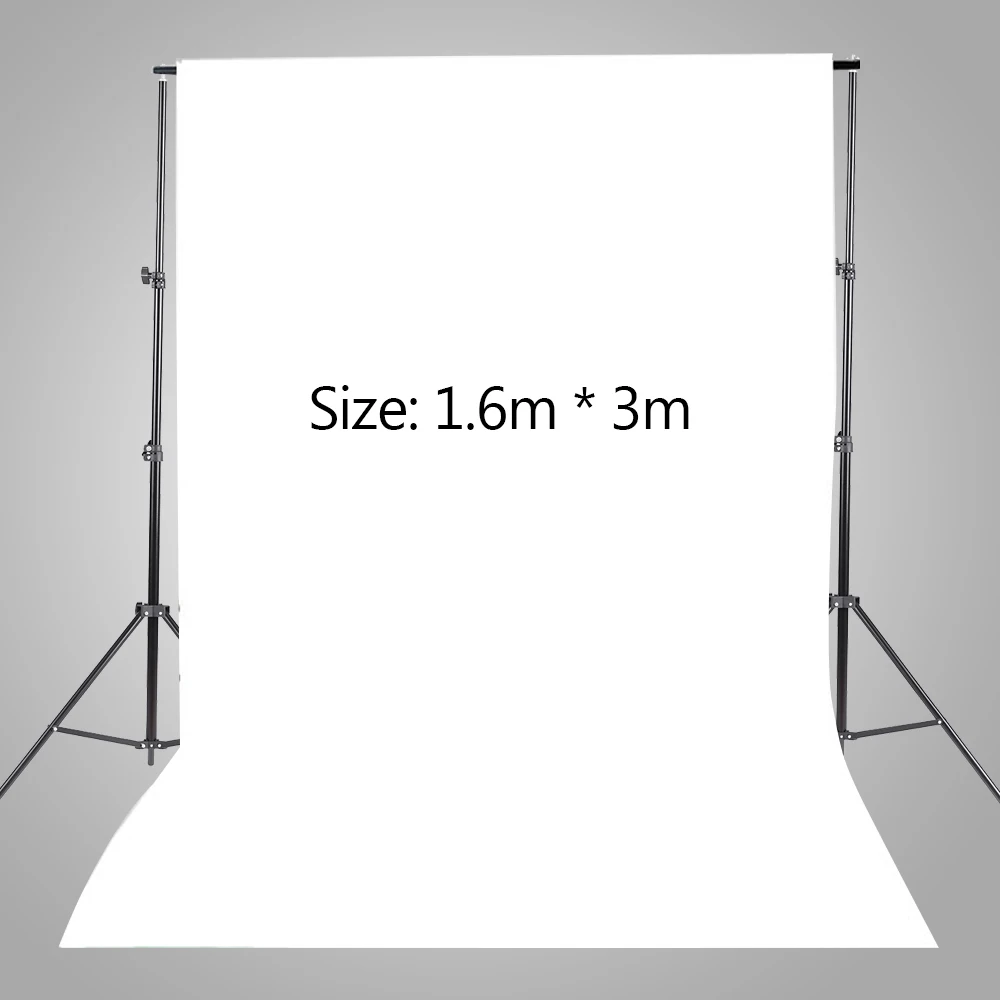 Набор для фотостудии подставка фона с сумкой хранения черно белые нетканые фоны