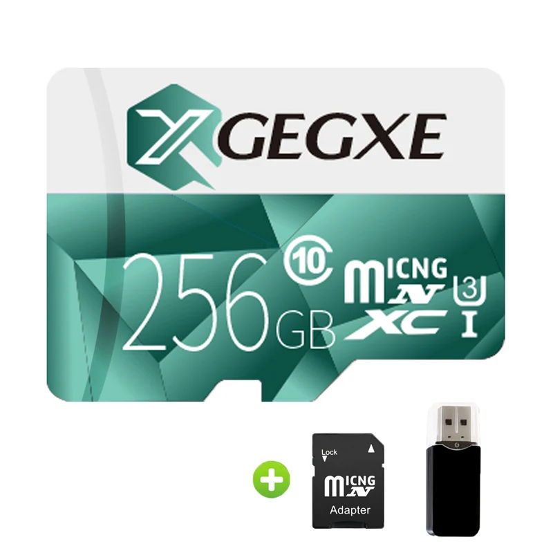 XGEGXE слот для карт памяти 64 ГБ 128 256 Micro SD высокое Скорость 98 МБ/с. C10 TF карты флэш