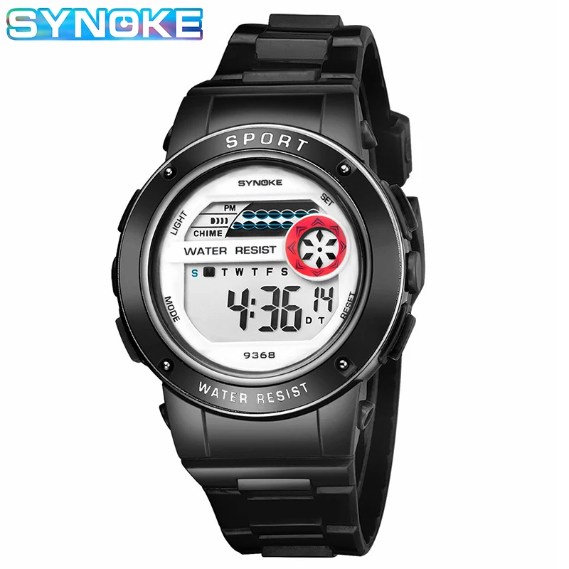

SYNOKE Kids Watches Boys Digital Child Watch Outdoor Multifunction Camouflage Sports Electronic Wristwatch Kinder Horloge
