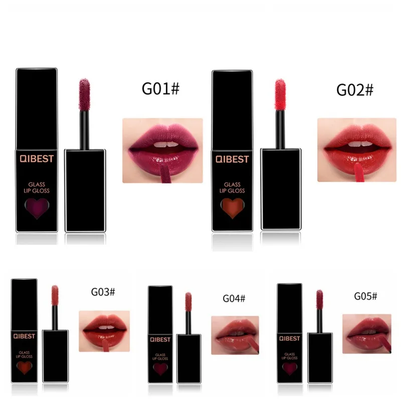 Будьте уверенной в себе Женщины водное зеркало матовая глазурь для губ Набор