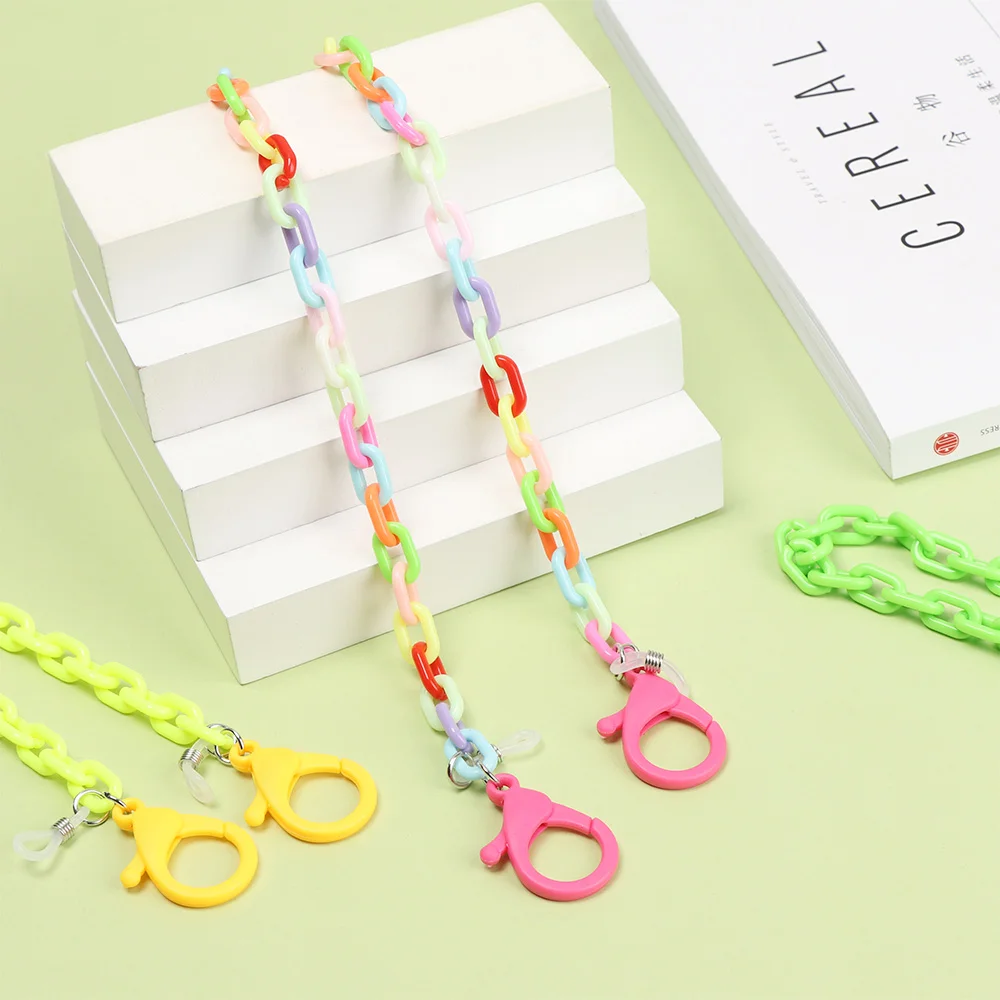 Цепочка для очков мужчин и женщин цветной шнурок солнцезащитных с защитой от