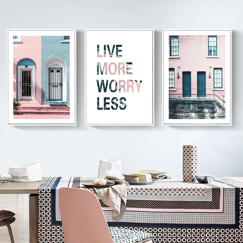 

Плакаты и принты для строительства стен, Картина на холсте в скандинавском стиле, постер для украшения гостиной, картины без рамки