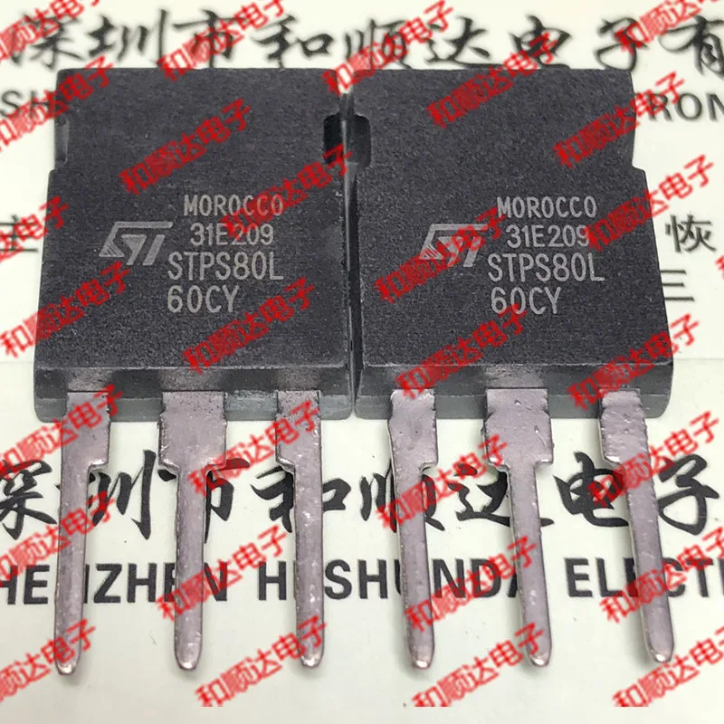 

10 шт./лот STPS80L60CY New Spot TO-247 Schottky 60V 80A