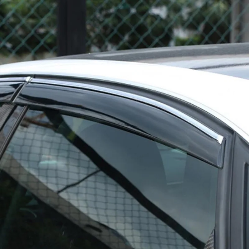 Tonlinker специальные навесы и укрытия дождевой экран наклейки для AUDI A3 2014-18 Стайлинг