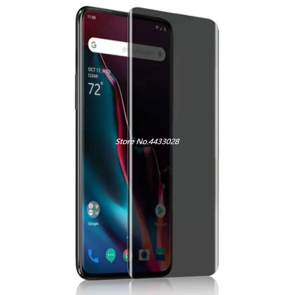 

9D Full Cover Privacy Tempered Glass for OnePlus 7 Pro Screen Protector Anti-Spy Protective Glass Film For OnePlus 7T 7 Glass