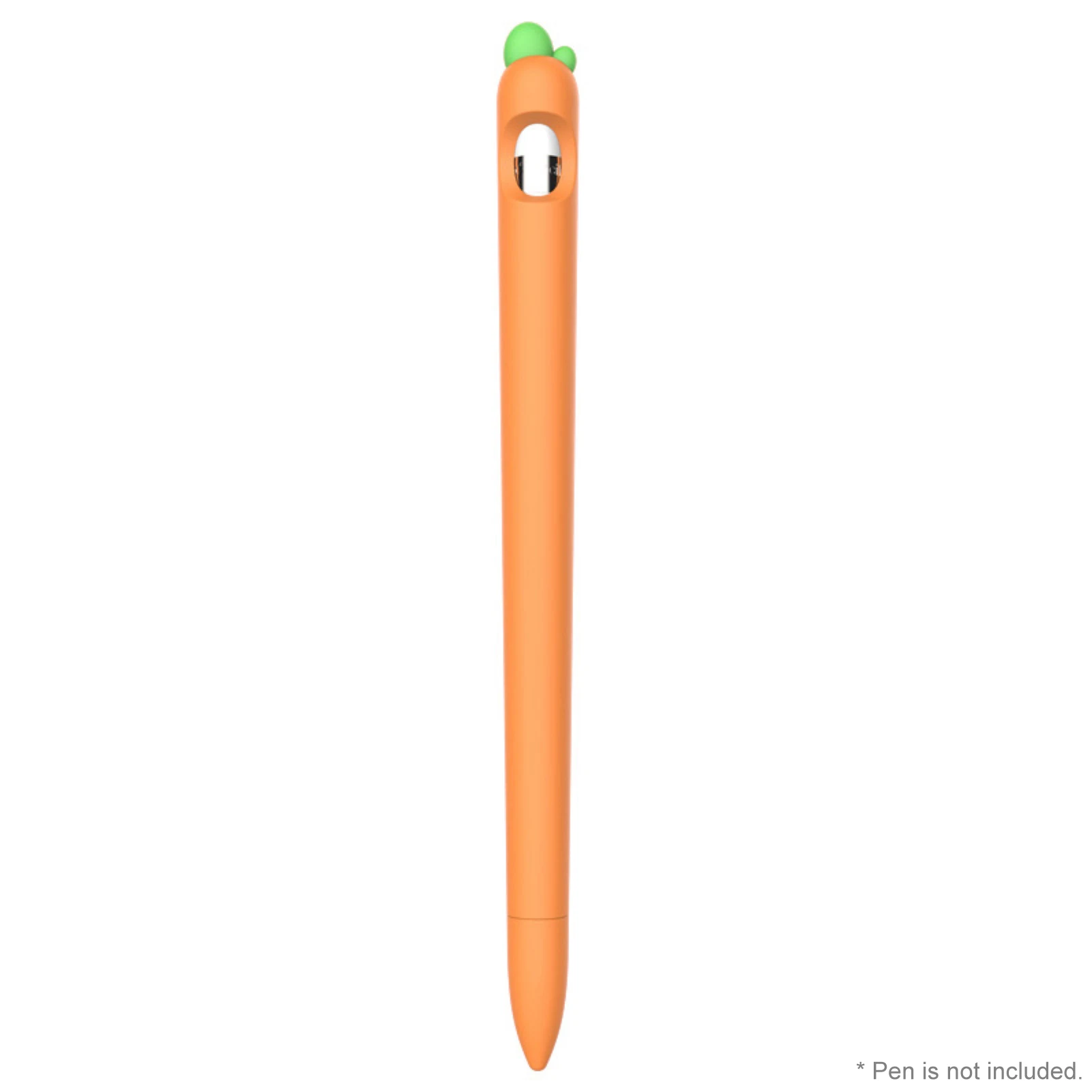 

Cartoon Carrot Shape Silicone Stylus Pen Protective Cover for Apple Pencil 1/2