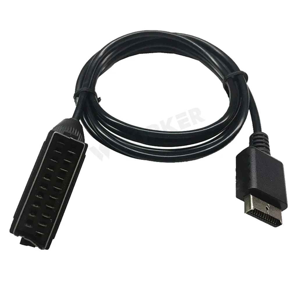 1 8 м AV кабель RGB SCART сменный Соединительный для Sony Playstation PS1 PS2 PS3 PAL игровые