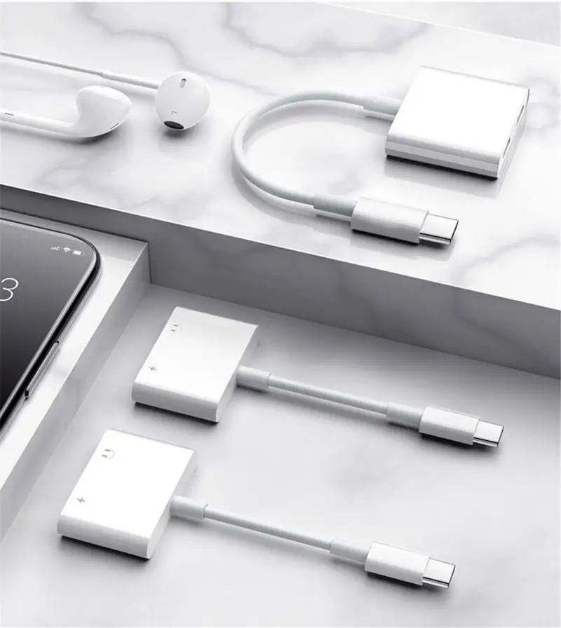 адаптер с двумя портами usb type c дл