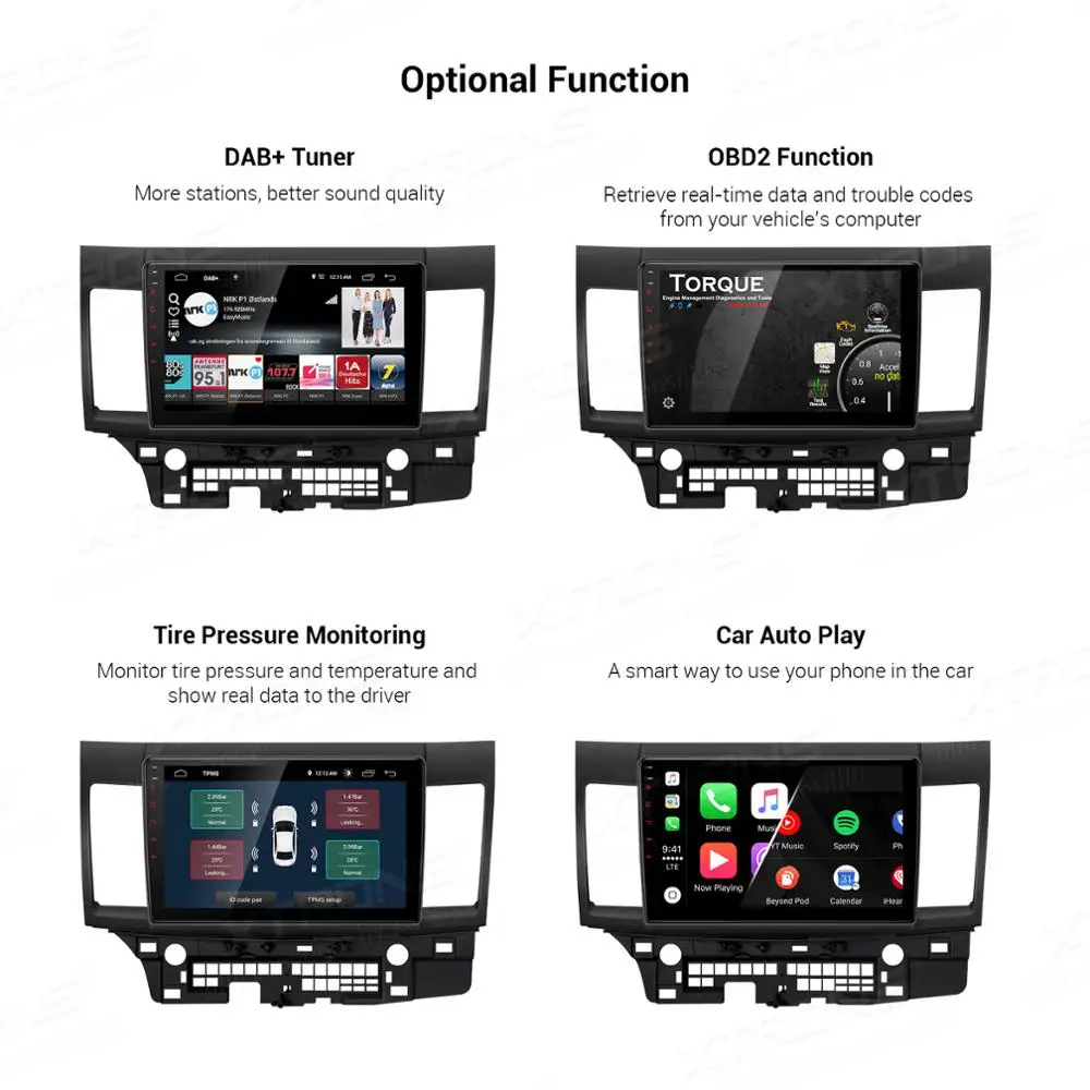 XTRONS 10 1 &quotIPS Android Q DSP автомобильный стерео плеер GPS DVR радио для Mitsubishi Lancer 2007 2008 2009 2010