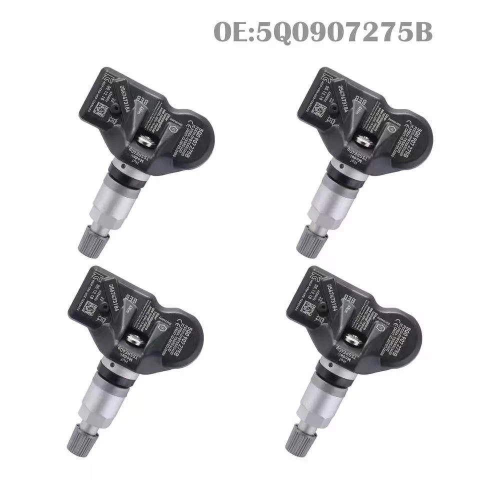 

4 шт./партия, датчики давления в шинах 5Q0907275B для VW Passat B8 Golf Polo Jetta для Audi A3 A4 A5 A6 Q3 Q5 для Skoda Octavia Fabia
