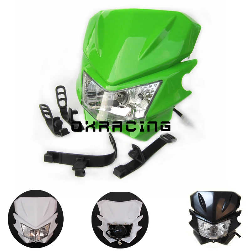 Обтекатель для мотоцикла мотокросса 12 В 35 Вт H4 KLX KX 110 WR250F WR450F | Автомобили и