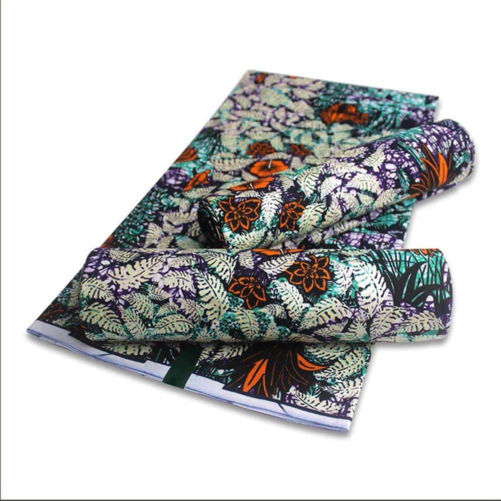 

Good Quality African Wax Fabric Golden Pirnt Batik Ankara Kanga Pagne Cotton Material For Sewing Wedding Party Dress