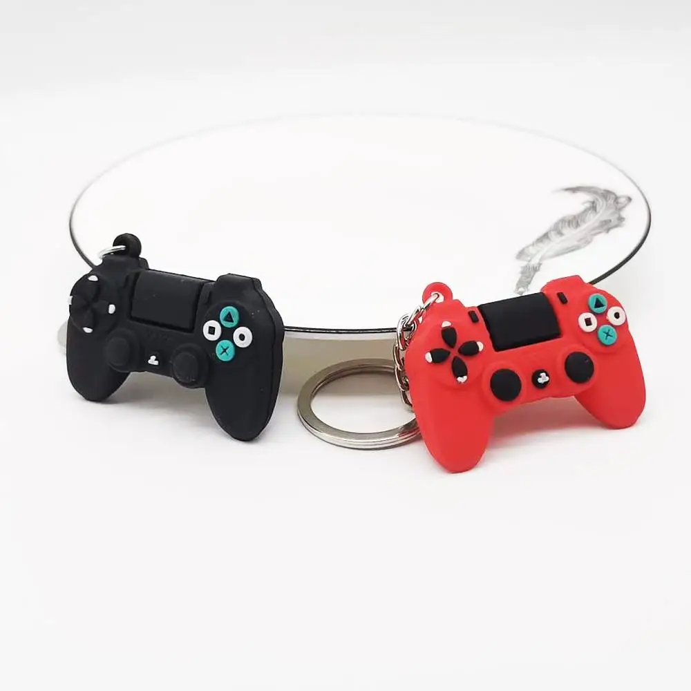

Cool Rubber Gamepad Key Ring Pendant Simulation Toy Game Console Car Keychain Men Bag Charm Pendant Fashion Accessories New 2021