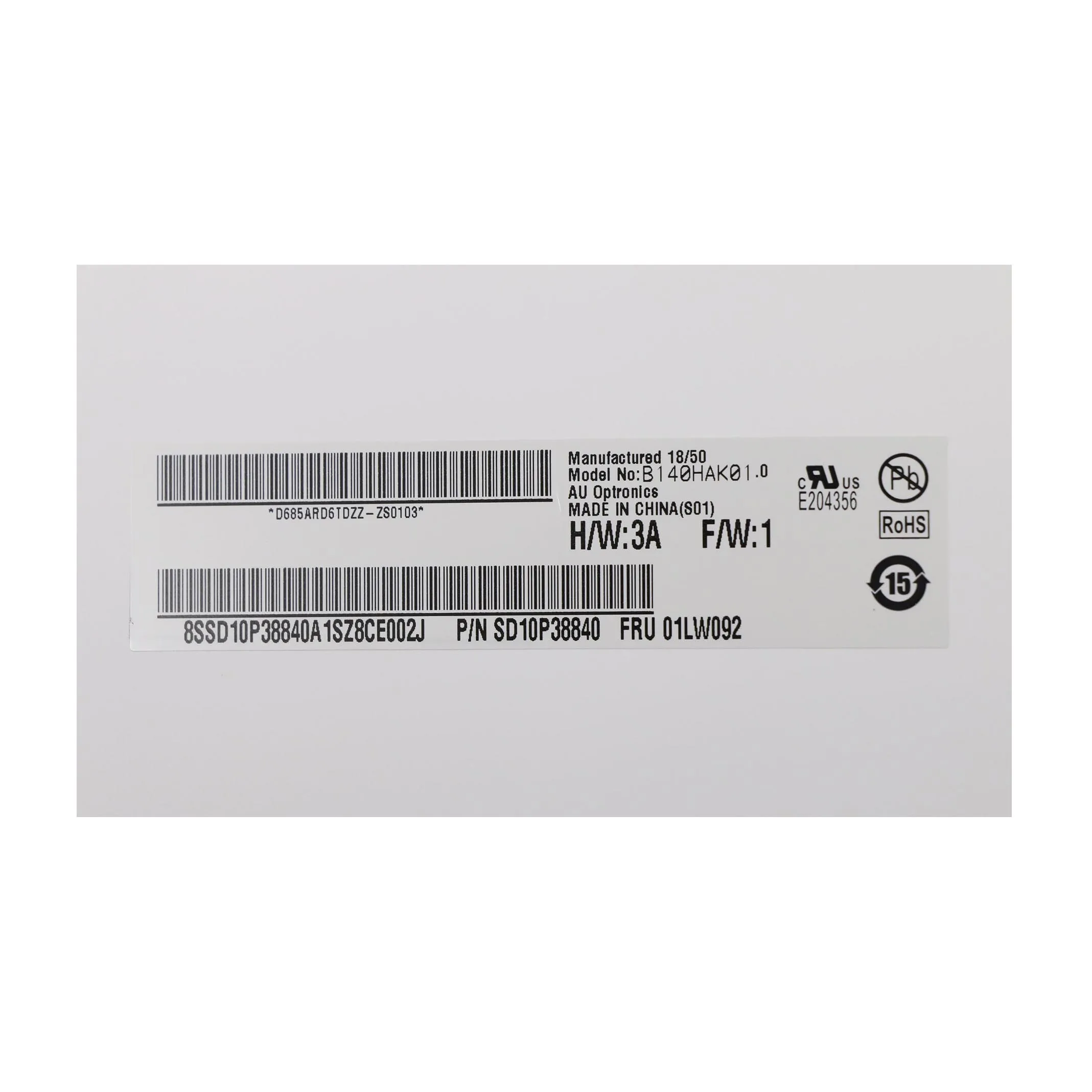 b140hak01 0 fit nv140fhm t00 r140nwf5 r1 r140nwf5 r6 touch lcd screen 19201080 ips 40 pins for 14 0 lenovo thinkpad t480 t480s free global shipping