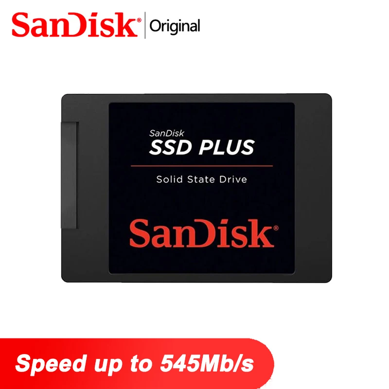 

SanDisk Internal SSD Plus Hard Disk 1tb Solid State Drive SATA III 2.5 SDD 480gb 240gb 120gb Hard Drives 2TB For Laptop Computer