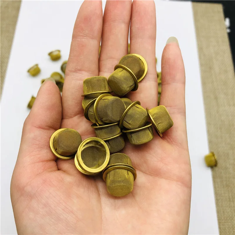 

Smoking Pipe Metal Ball Stainless Steel Filter Screen Crystal Pipes Filter Mesh Household Tobacco Accessories