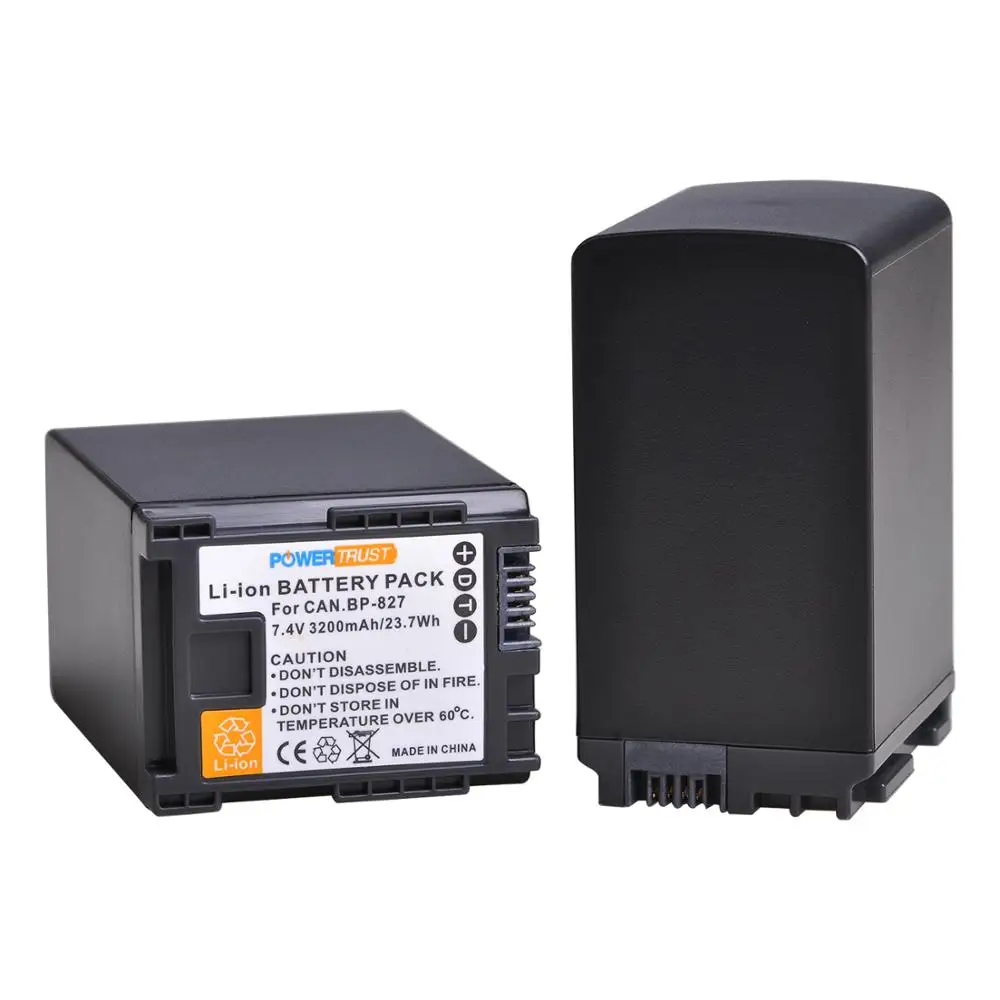 Аккумулятор 3200 мА · ч BP-827 BP 827 двойное зарядное устройство USB для Canon XA10 HG20 HG21 LEGRIA HF