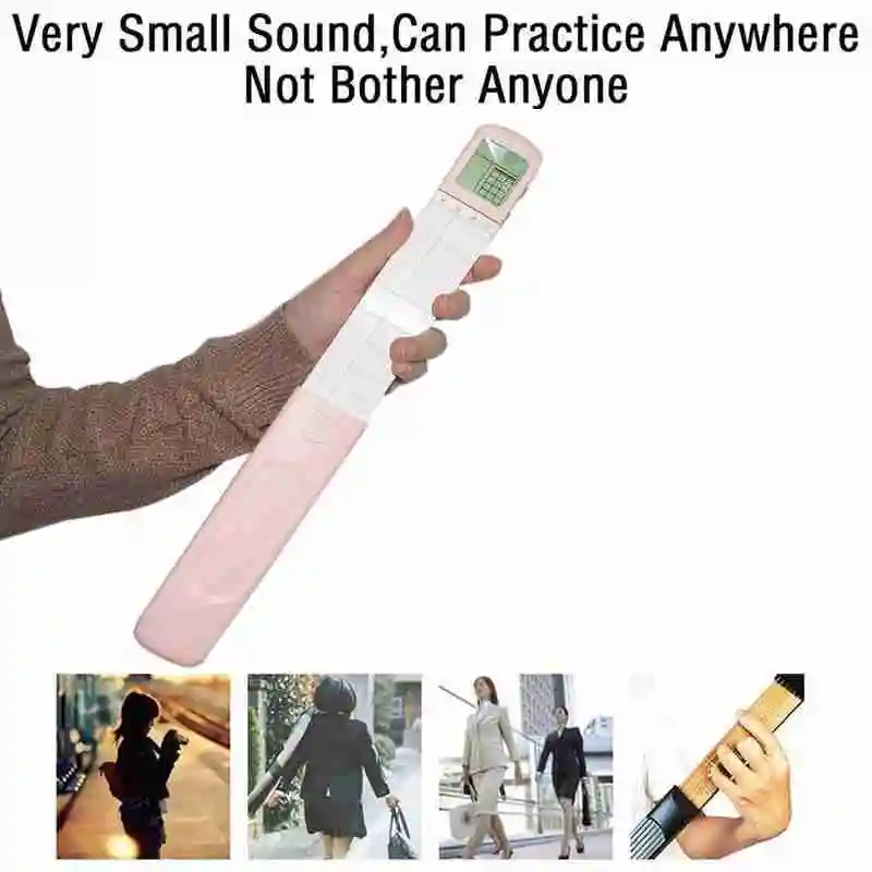 Портативный укулеле аккорд помощь при тренировке Карманный Маленький Гитарный