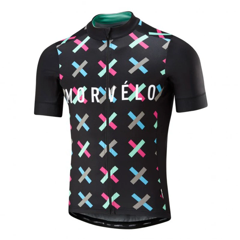 Летние велосипедные майки топы с короткими рукавами изображением гоночных MTB