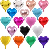 18 inch heart shaped metal foil wedding party holiday decoration balloon anniversary