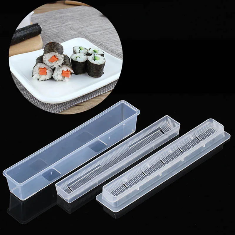 

Sushi Curtain Cooking Accessories Sushi Rolling Roller Hand Maker Sushi Tools Onigiri Rice Rollers Bamboo Non-stick