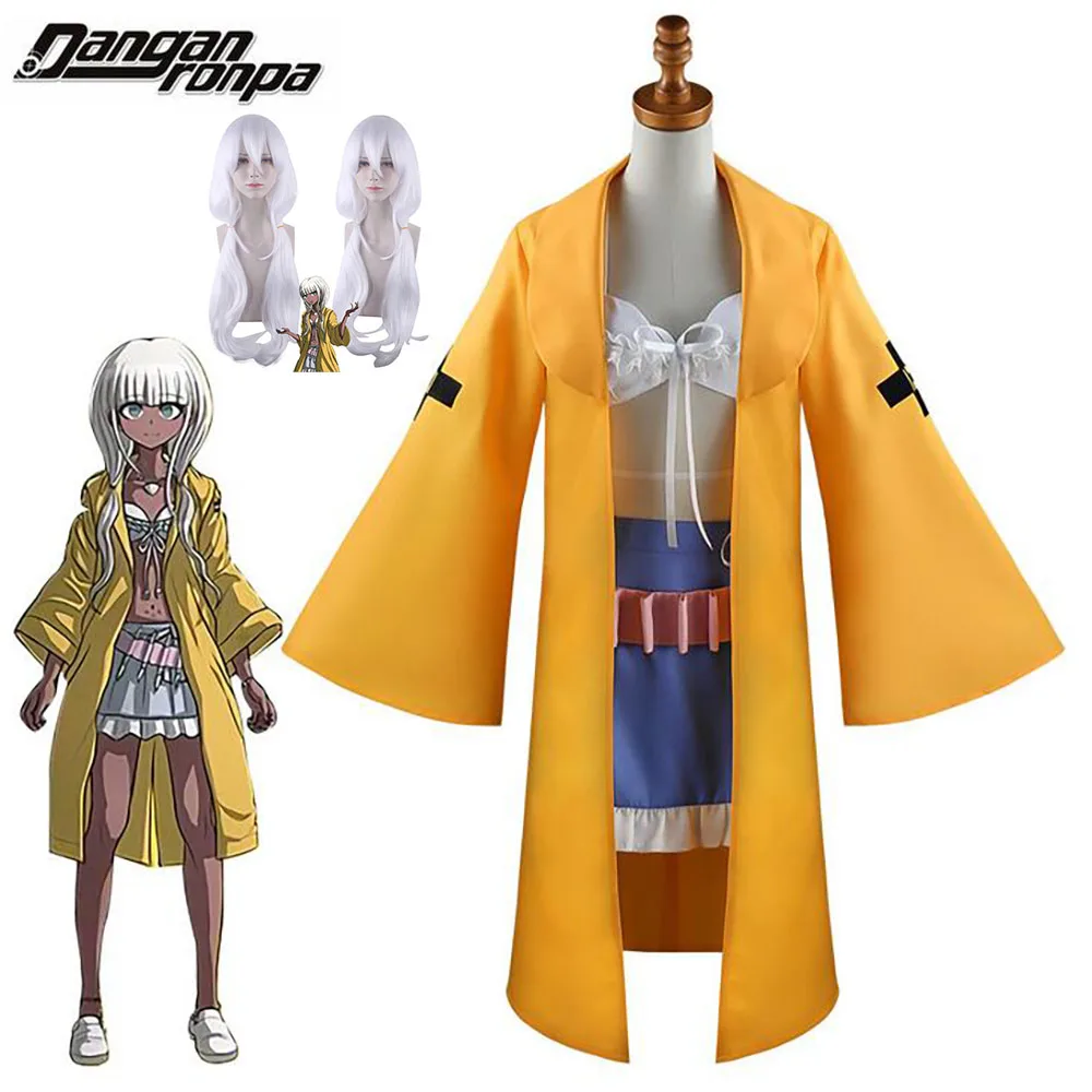 Костюм для косплея аниме Danganronpa V3: убивая гармонию костюм Энджи ёнаги Хэллоуина
