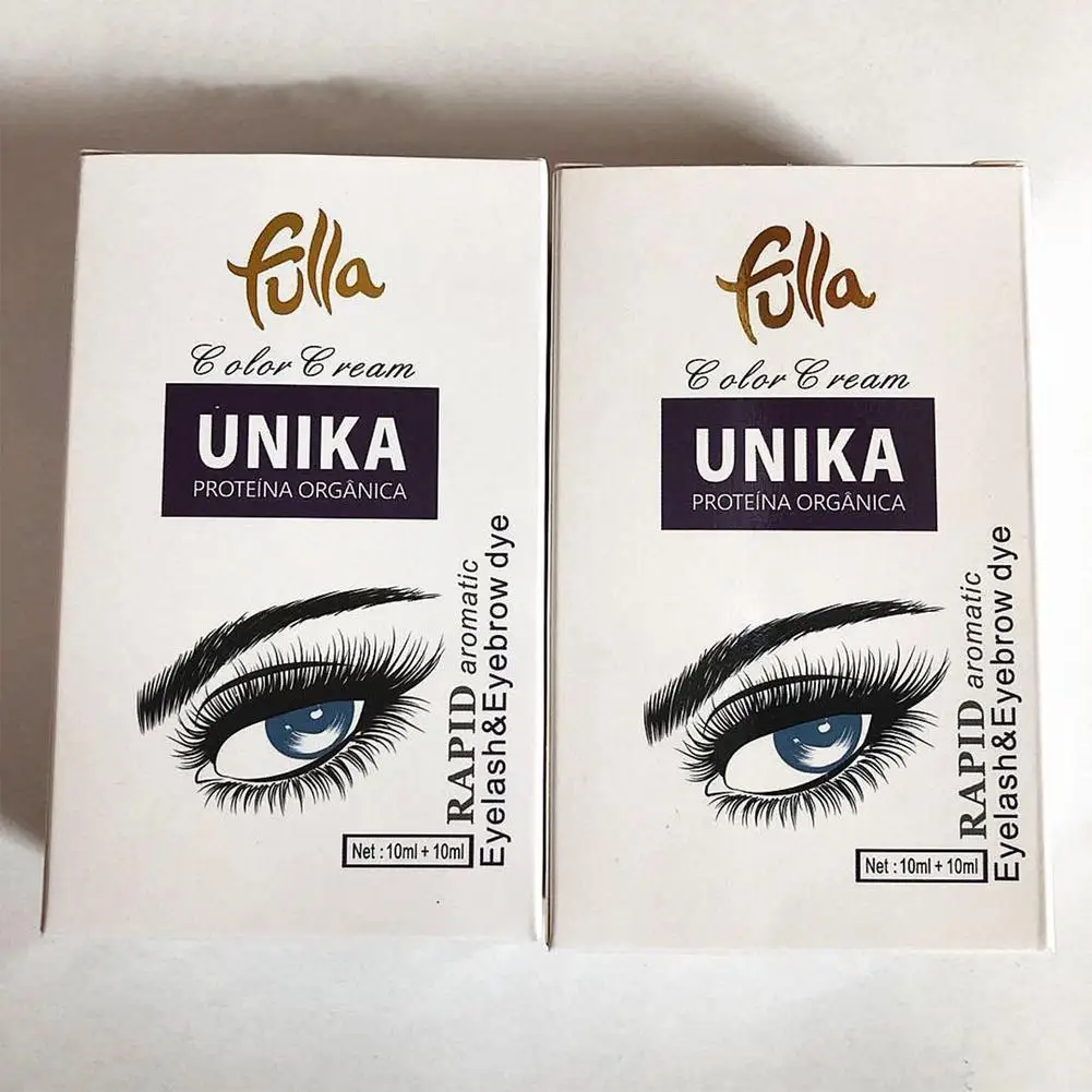 1 Set Eyebrow Dye Kit Eyelashes Cream Professional Plant Natural Color Brown Easy Gel Tint Brow Black O9V7 | Красота и здоровье