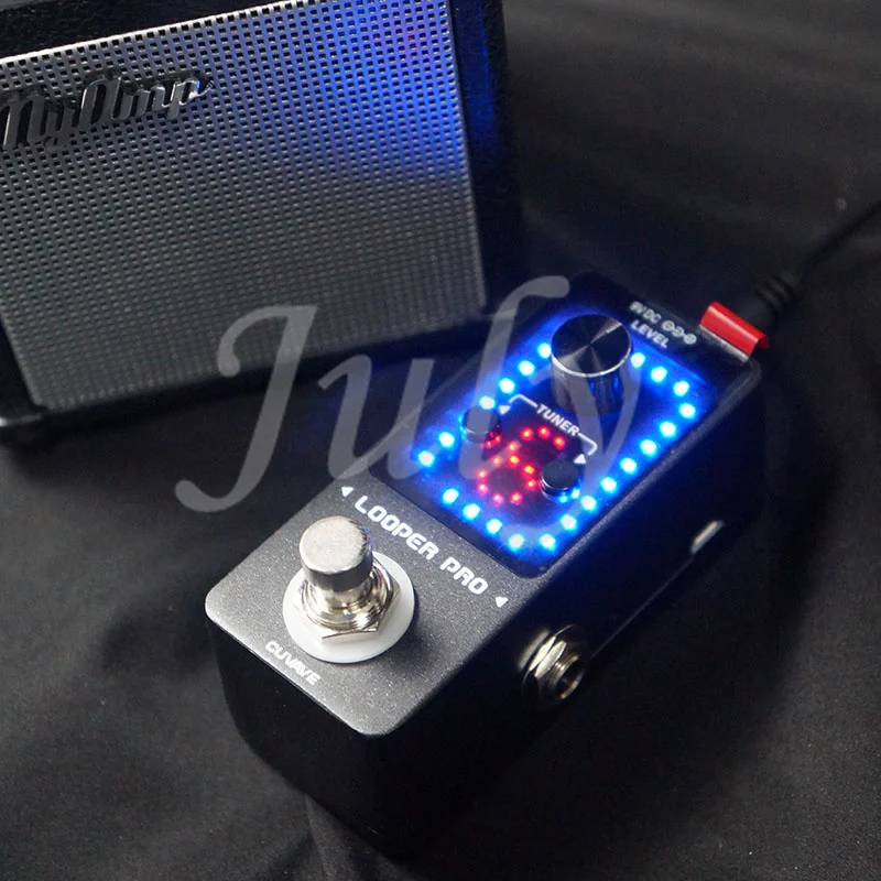 

Upgraded version of Cuvave Loop Pro loop pedal effector guitar phrase recording overlay with tuning table