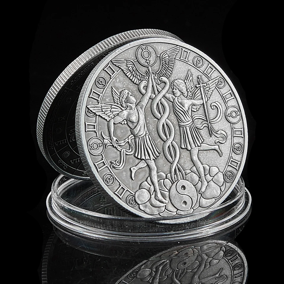 

2022 Западная Астрология фотография вызов монета начать тему с девушками лучшие подарки