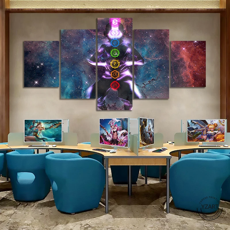 

Aang The Last Airbender Canvas Painting Anime Decor Poster Wall Art Bedroom Decor Oil Painting for Home Decor