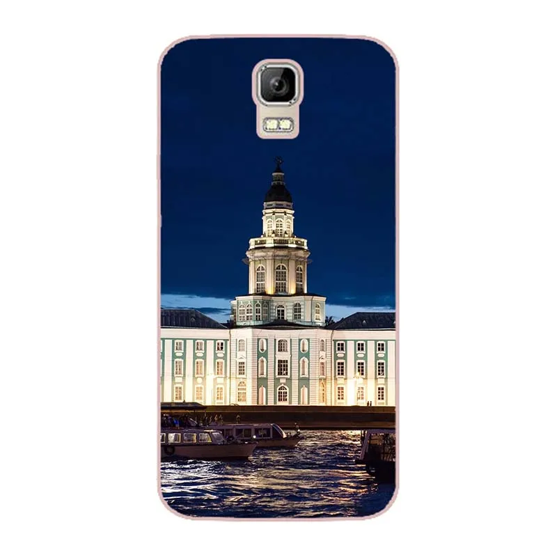 Рельефный чехол для Umi Rome X 5 &quot рисунок RomeX красочный резиновый телефона Rose |