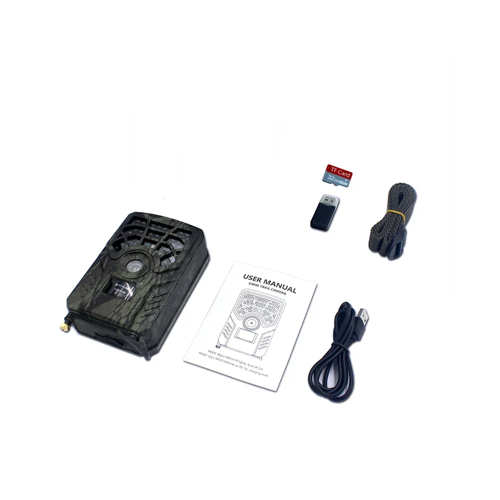 

Trail Camera Memory Card Game Wildlife Animal Scouting Waterproof Night Vision HD 1080P with 32G Other SONY Series Motion Jpeg