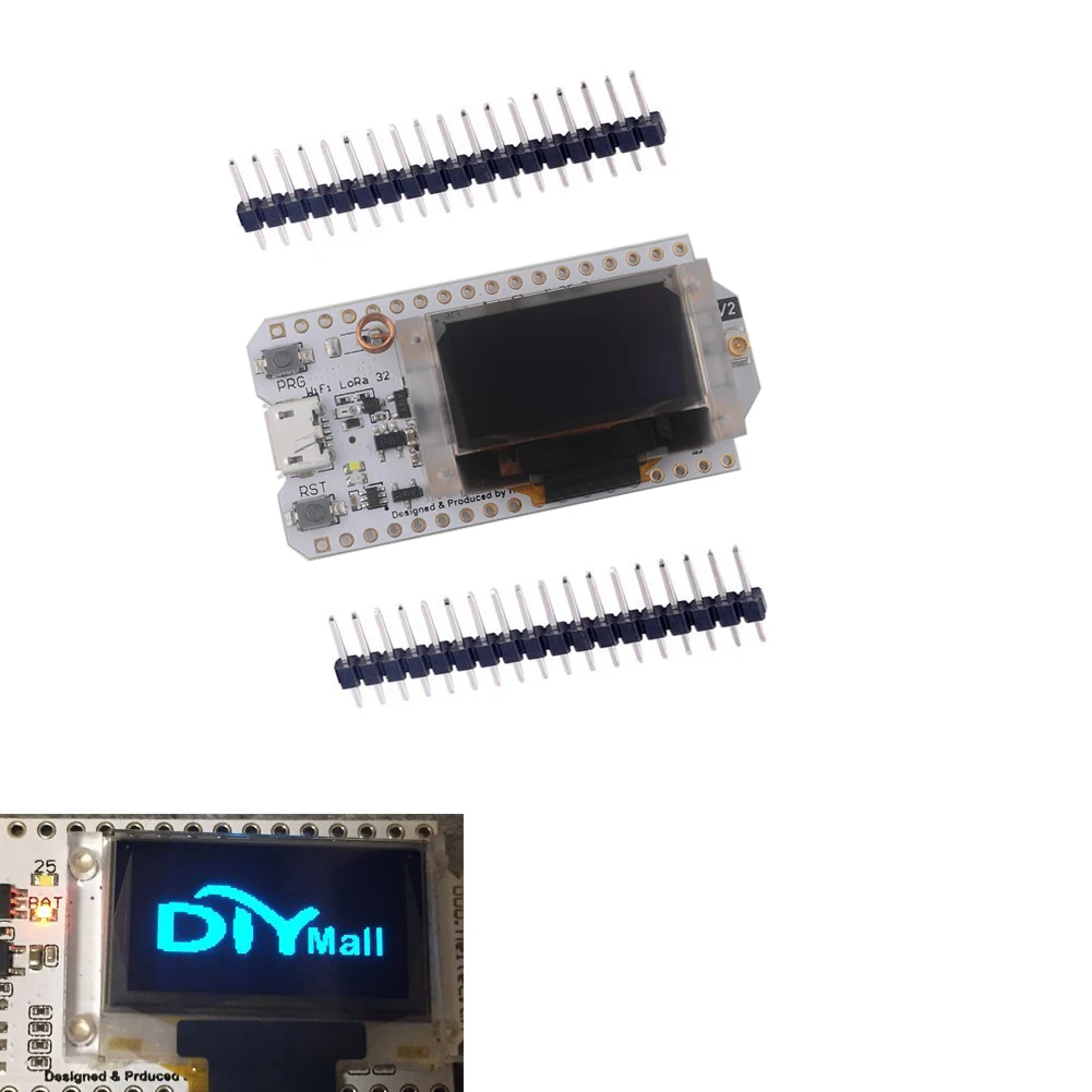 2 шт. SX1276 868 МГц IOT 915 OLED дисплей ESP32 Lora макетная плата трансивер WIFI