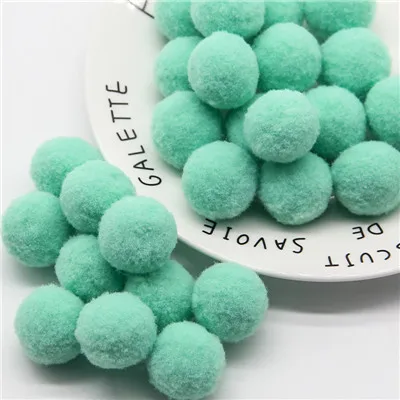 25m 09 36pcs Мини Помпона смешанный Мягкий круглый Pompones шарики Пышная юбка с помпонами для малышей DIY одежды ручной работы рукоделия 8/10/15/20/25/30 мм - Цвет: 25m 09 36pcs