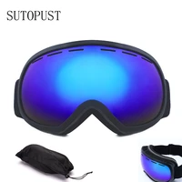 ski snowboard mask double layer uv400 protection anti fog skiing eyewear men women snow ski goggles winter glasses equipment