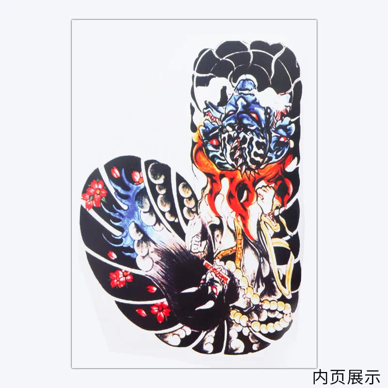 Тату-книга рукописи 8 китайских тотемных тату-книги татуировки узоры атлас