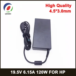 120 Вт 19,5 в 6.15A 4,5*3,0 мм адаптер для ноутбука HP ENVY 15 17 15-J013TX J015T 15-AX033 HSTNN-CA25 зарядное устройство Notbook источник питания