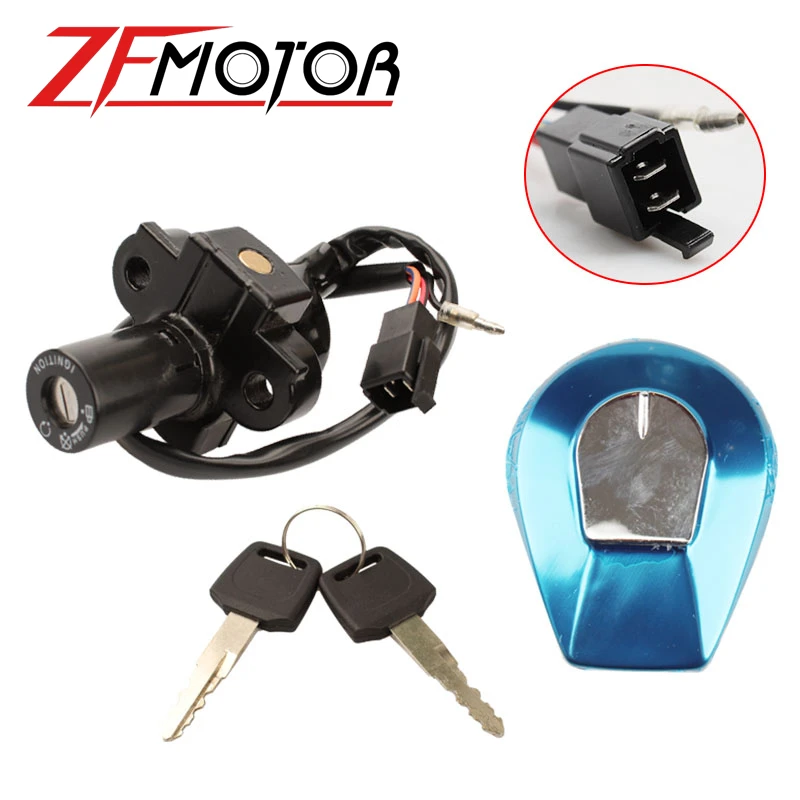 Переключатель зажигания мотоцикла с крышкой для Honda JADE250 CBX750 CB250 1984 2001|Замки и