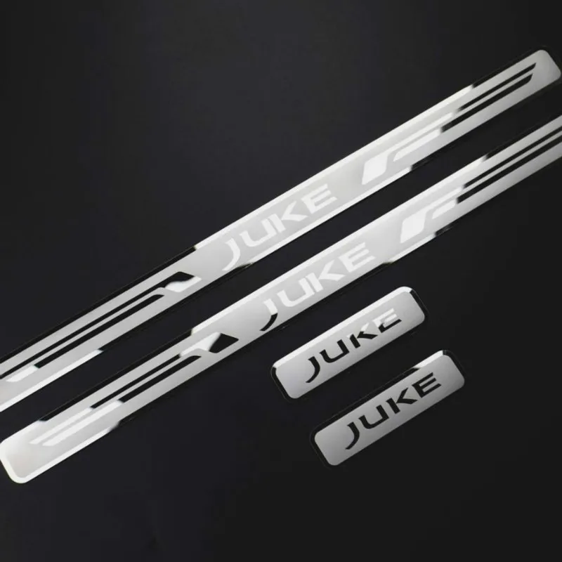 

Car Stainless Steel Door Sill Scuff Plates for Nissan JUKE 2010-2020