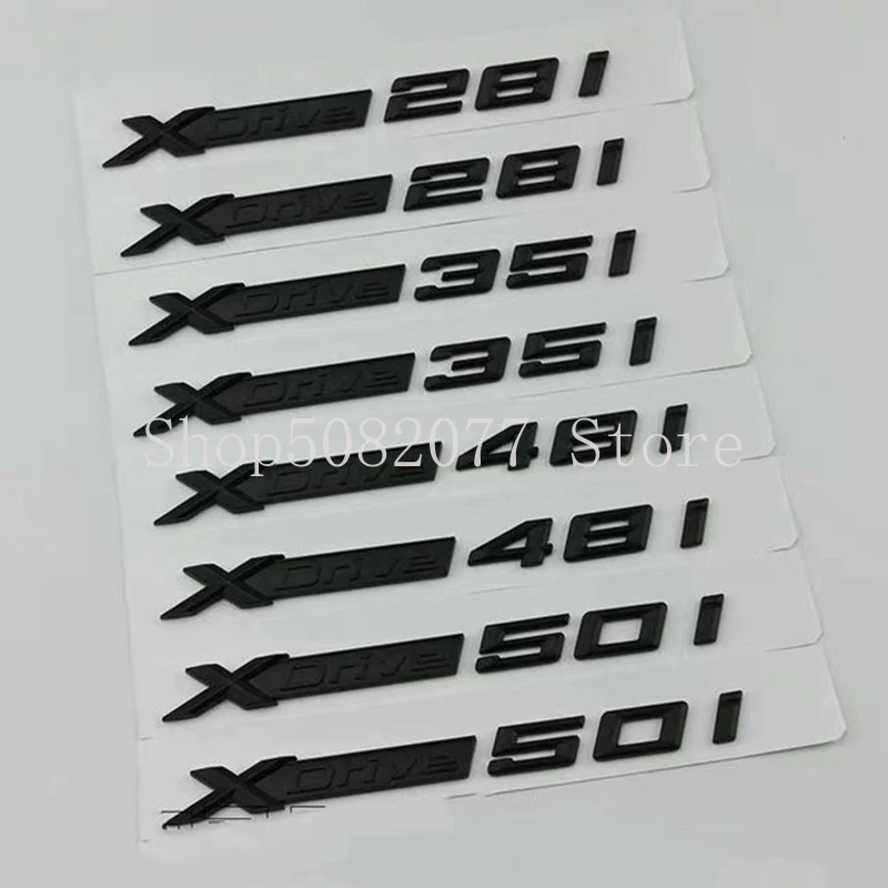 XDrive 20i 25i 28i 30i 35i 40i 50i 20d 30d 35d 40d 50d для BMW X3 X4 X5 X6 X7 автомобиля Эмблема Fender эмблема на